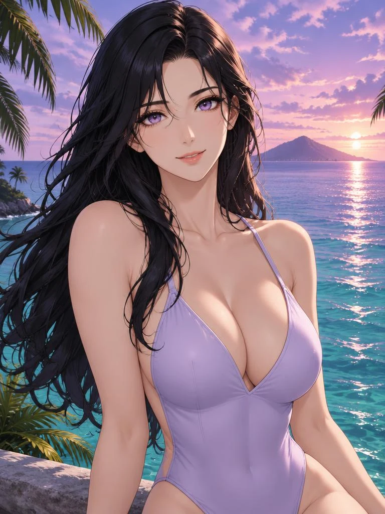 Original adult anime illustration for the FantasyGF editorial review