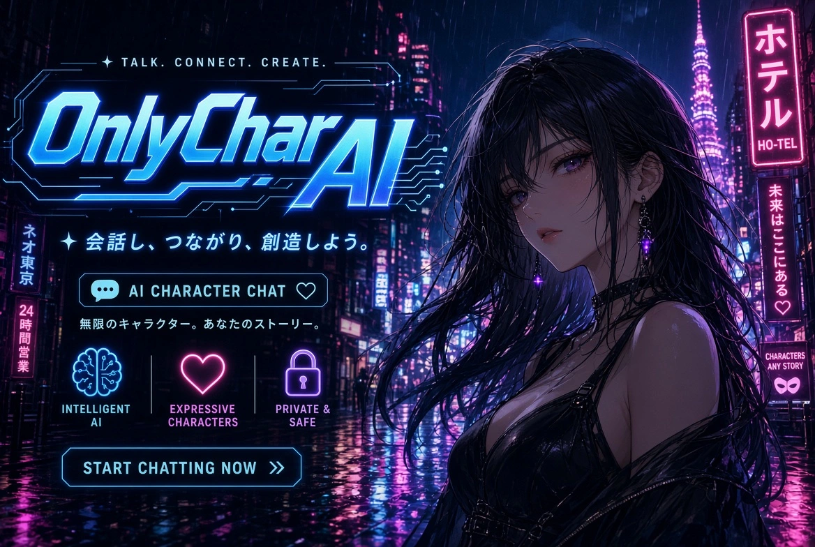 OnlyChar AI brand banner